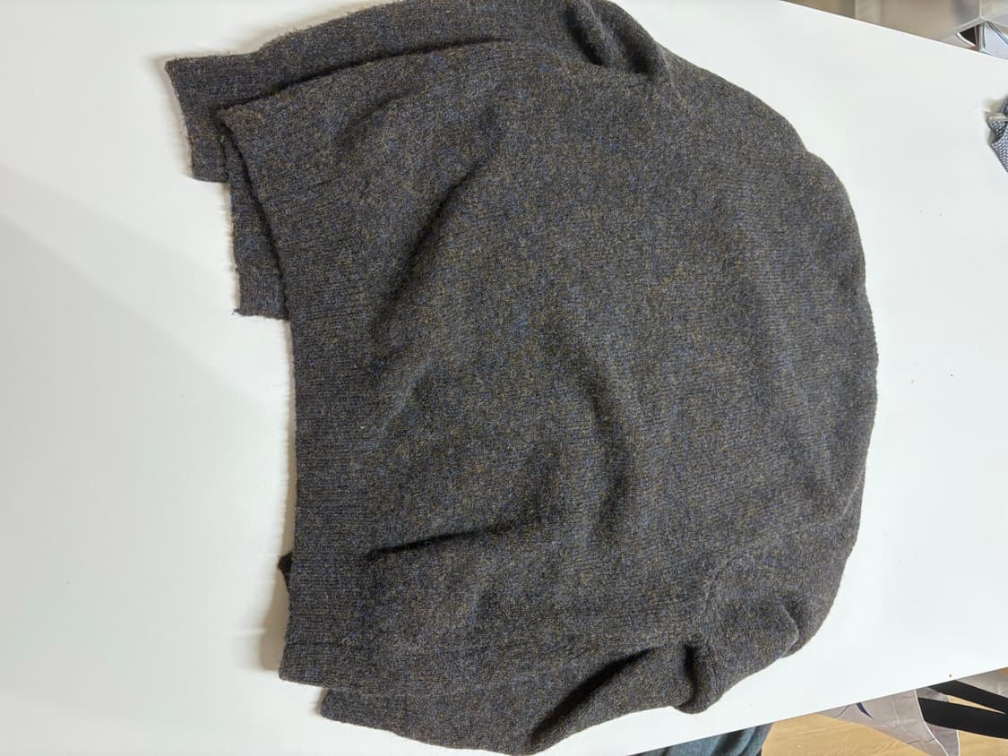  르마드 라운드 가디건 브라운 상품이미지2