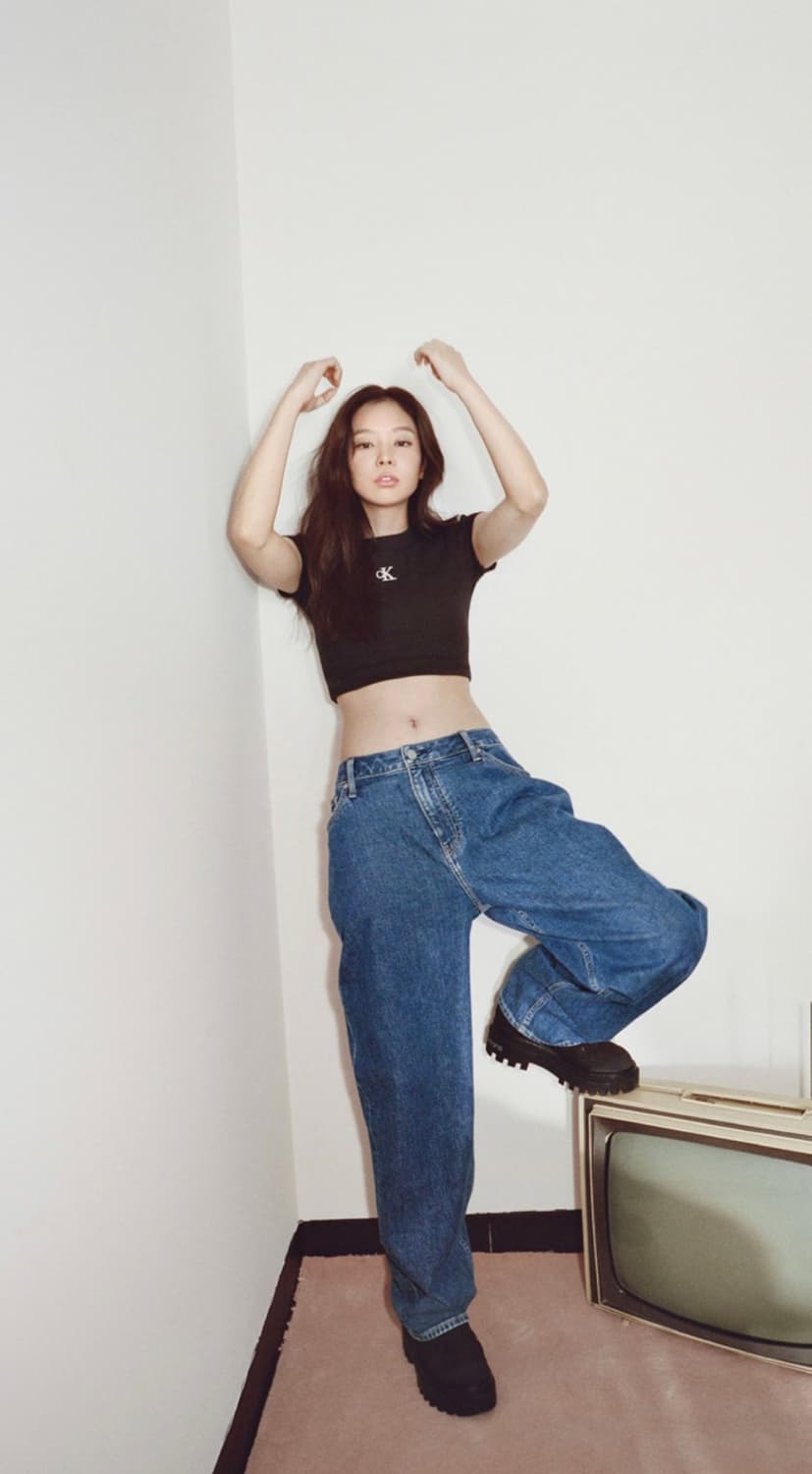 캘빈클라인진 스트레이트핏 데님팬츠 상품이미지1