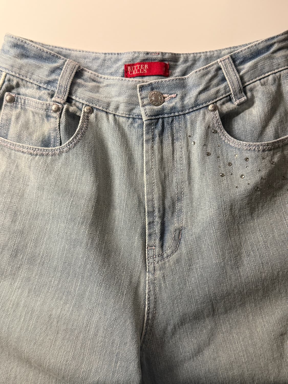 비터셀즈 선샤인 연청 데님 팬츠 상품이미지1