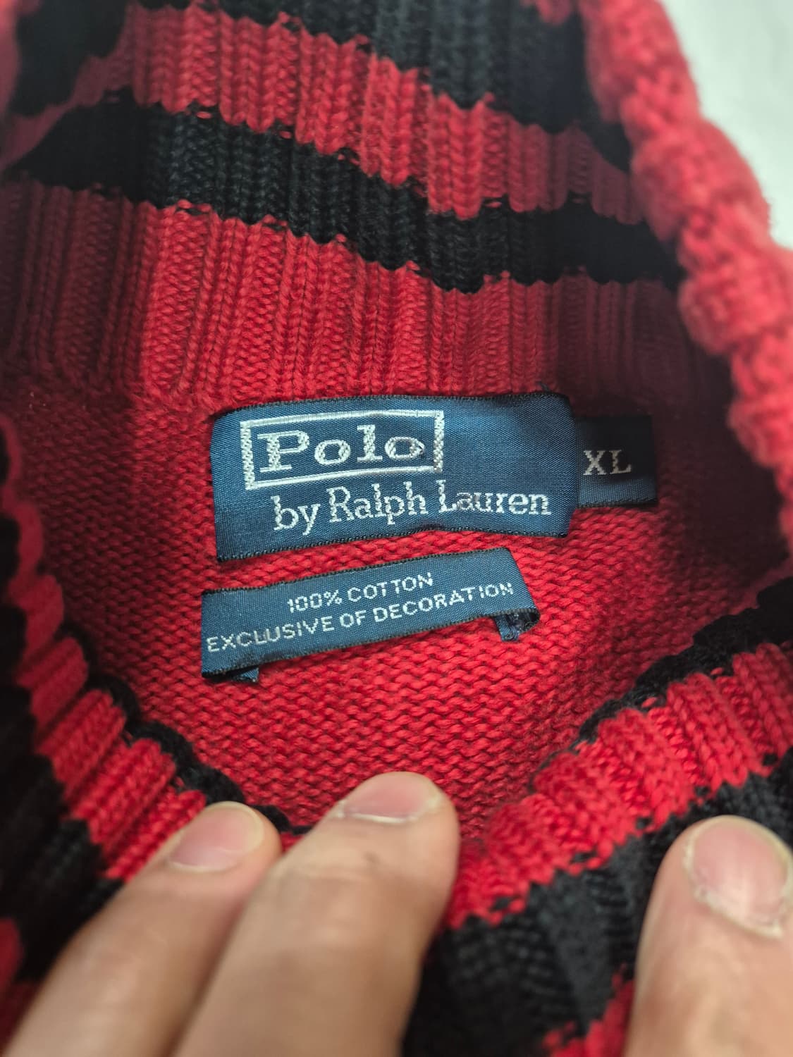 폴로 빅포니 니트집업 상품이미지4