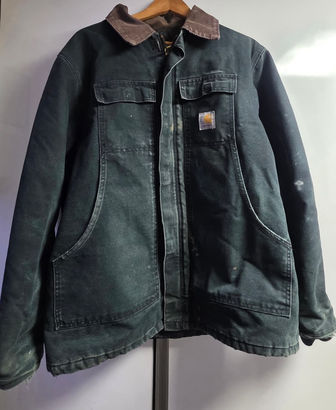 칼하트워크자켓 M사이즈(추정) 블랙 상품이미지1