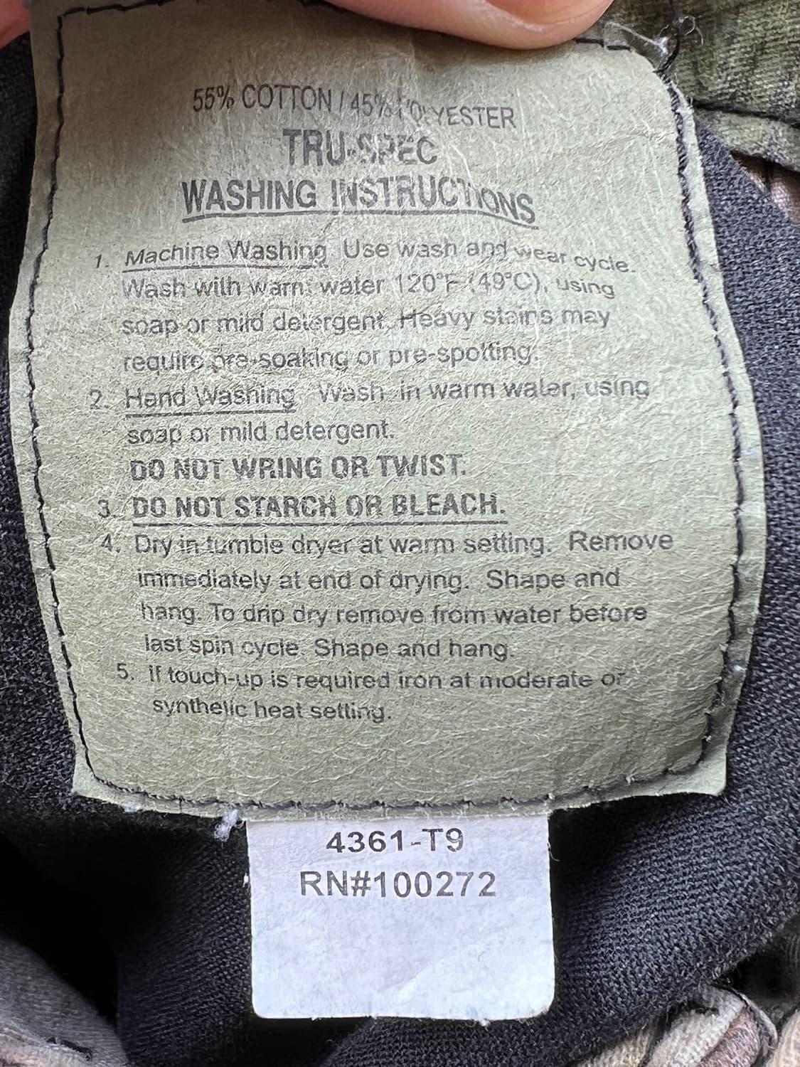 [27] 리얼트리 카고 팬츠 Advantage 카모 BDU 팬츠 상품이미지9