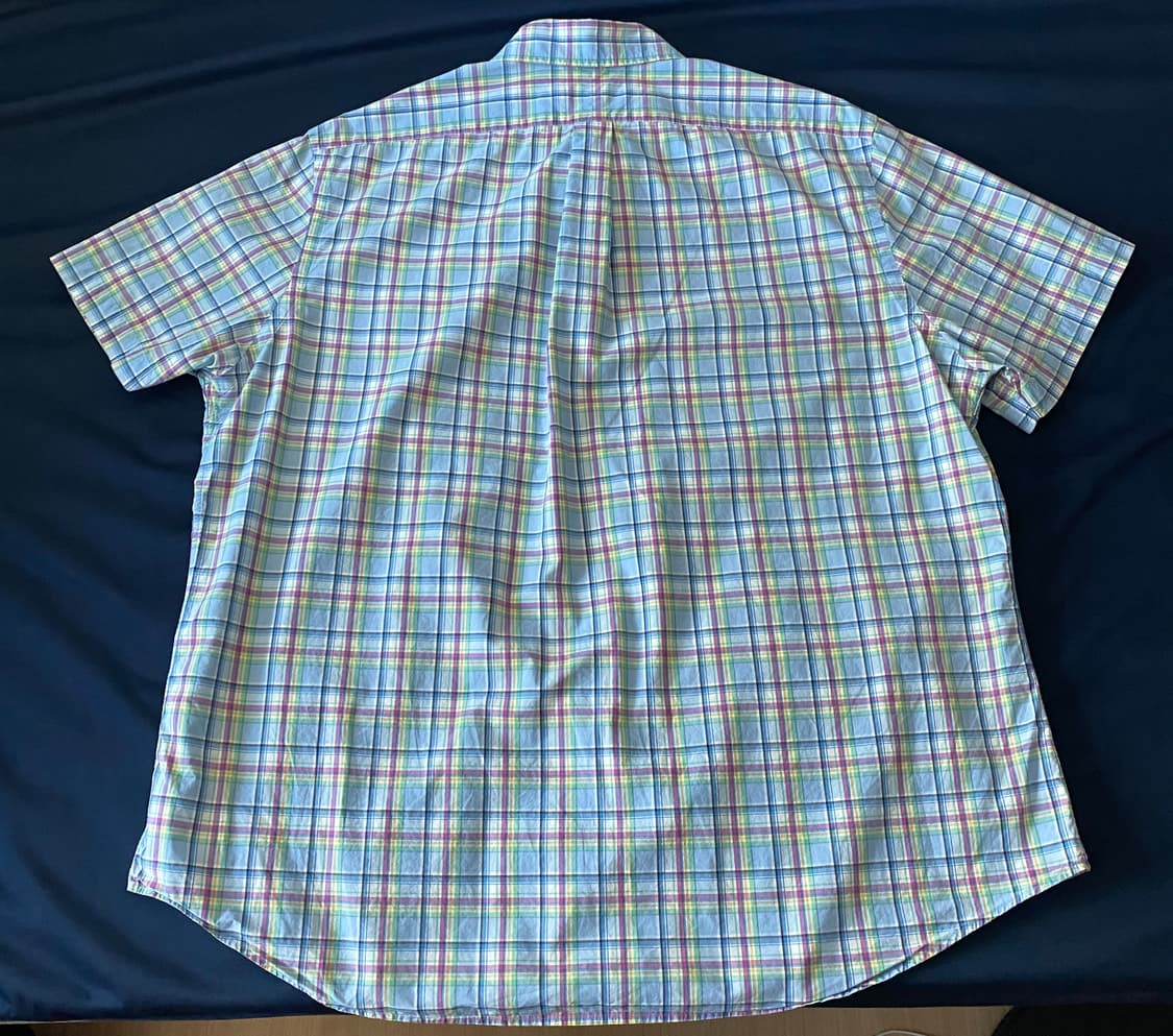 폴로 랄프로렌 체크 반팔 셔츠 2XL 상품이미지2