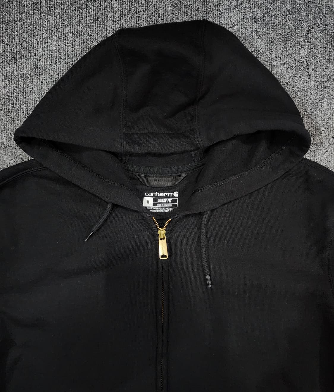 칼하트 루즈핏 미드웨이트 후드집업 M 상품이미지4