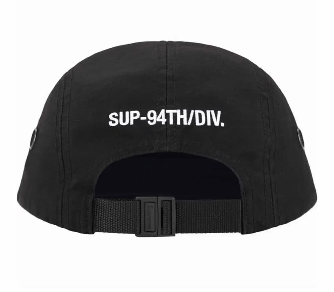 슈프림 밀리터리 캠프캡 블랙 (새상품) 상품이미지2