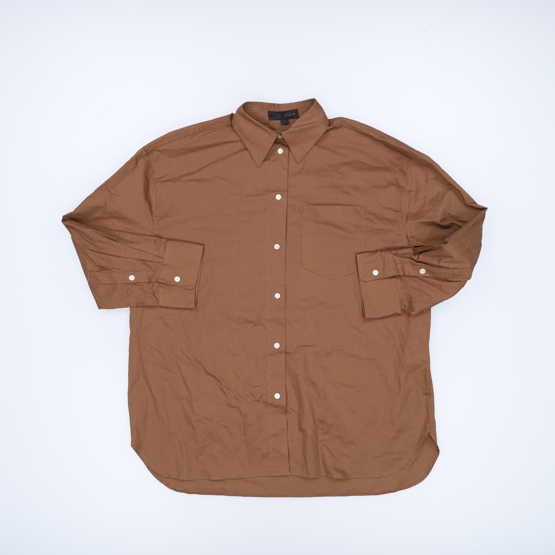 S 자라 오버핏 셔츠 0306H1 상품이미지1