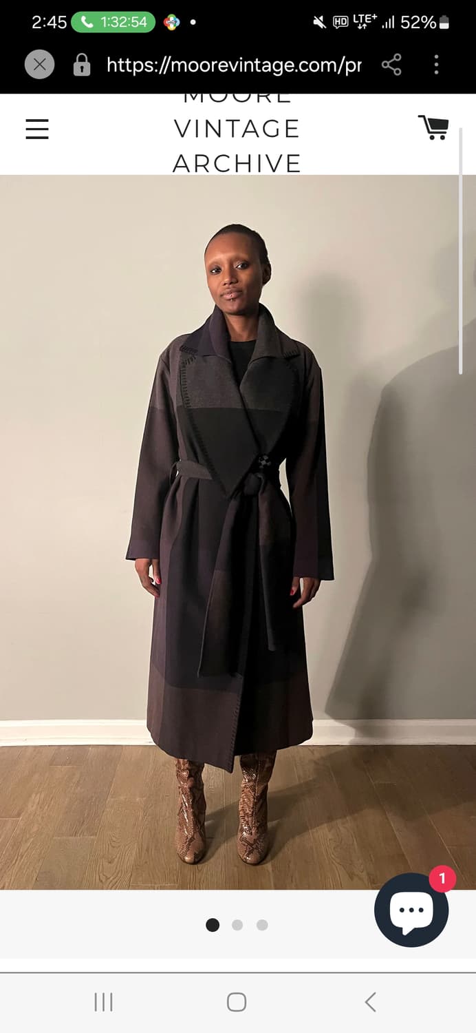 이세이미야케 롱코트 상품이미지1