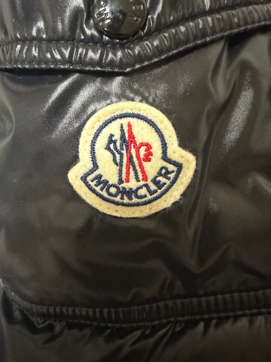 24fw 몽클레어 마야 블랙 유광 2사이즈 패딩 상품이미지9