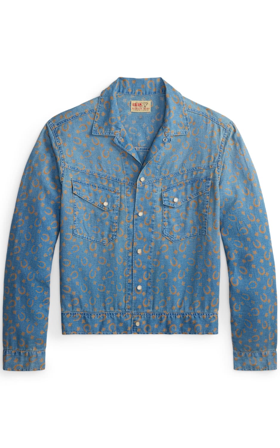 RRL 호스슈 프린트 데님 셔츠 재킷 상품이미지1