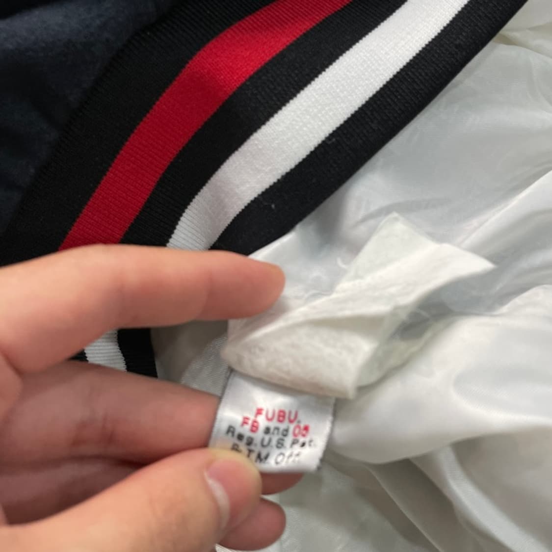 100 후부 Y2K 나일론 트랙자켓 상품이미지4