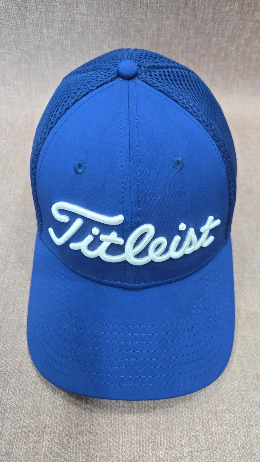 [정품] 타이틀리스트 x 뉴에라 콜라보 메쉬캡 (L-XL) 블루 상품이미지1