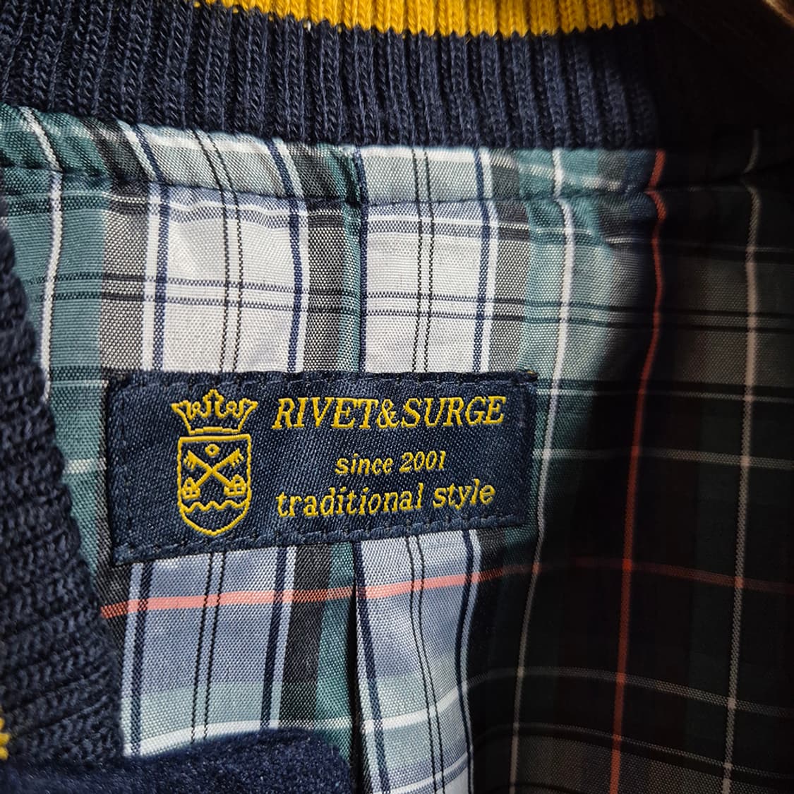 rivet&surge  varsity jacket 바시티 자켓 상품이미지5