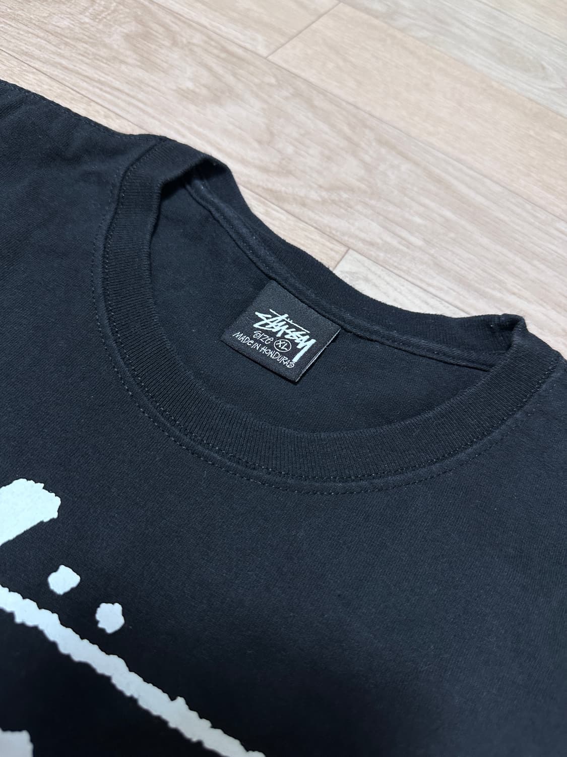 [XL]스투시 월드투어 티셔츠 블랙 2024 상품이미지4