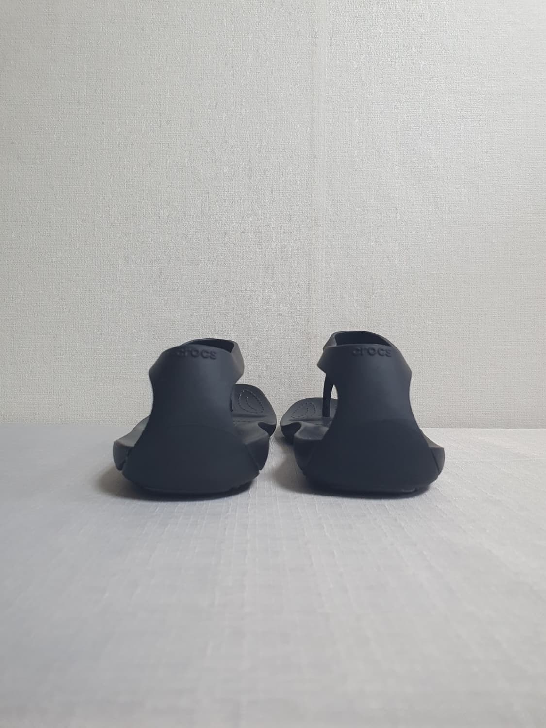 240mm 크록스 섹시 플립 샌들 블랙 W7 상품이미지6