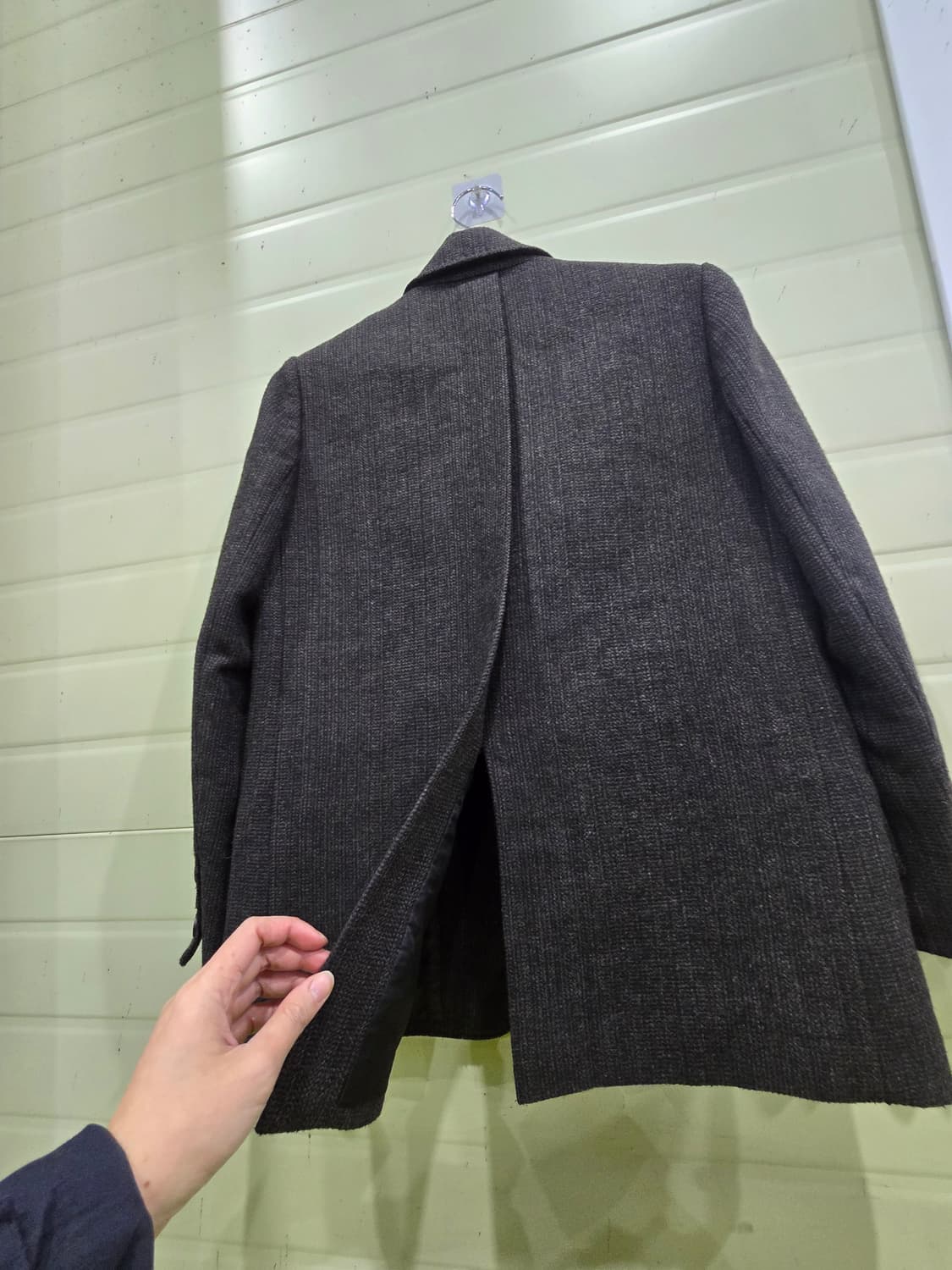 AtG 헤링본 자켓 차콜색 상품이미지8