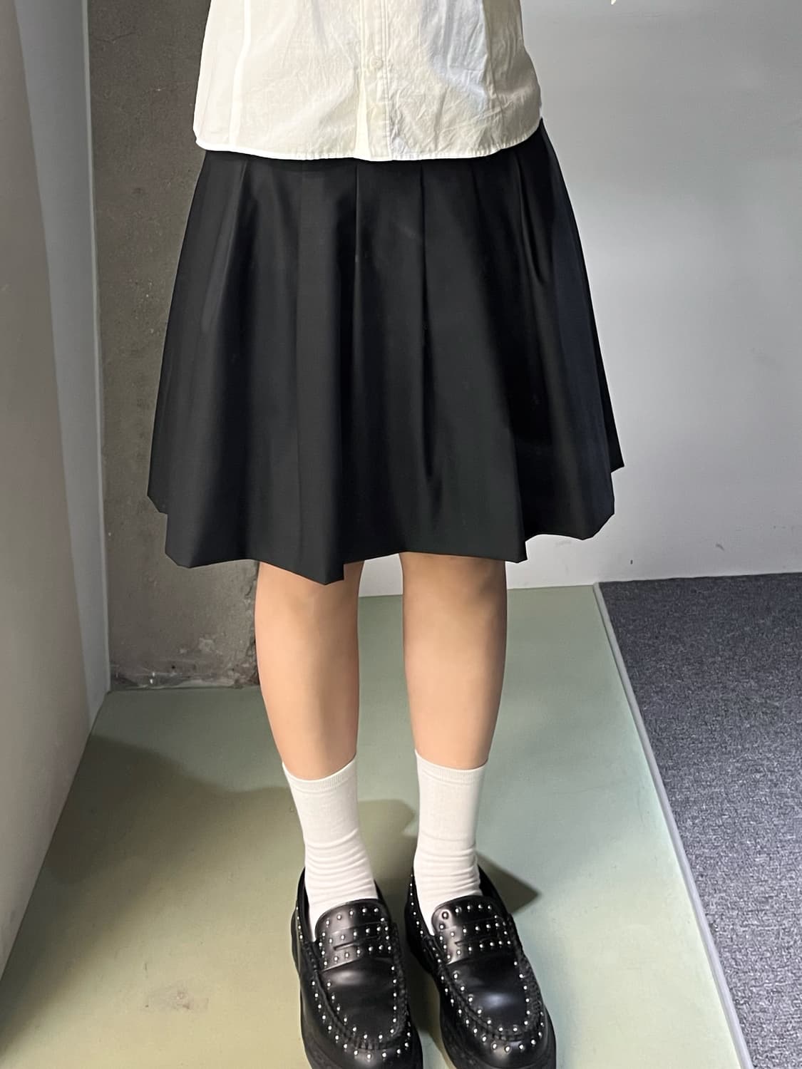 띠어리 럭스 울 스커트 상품이미지2