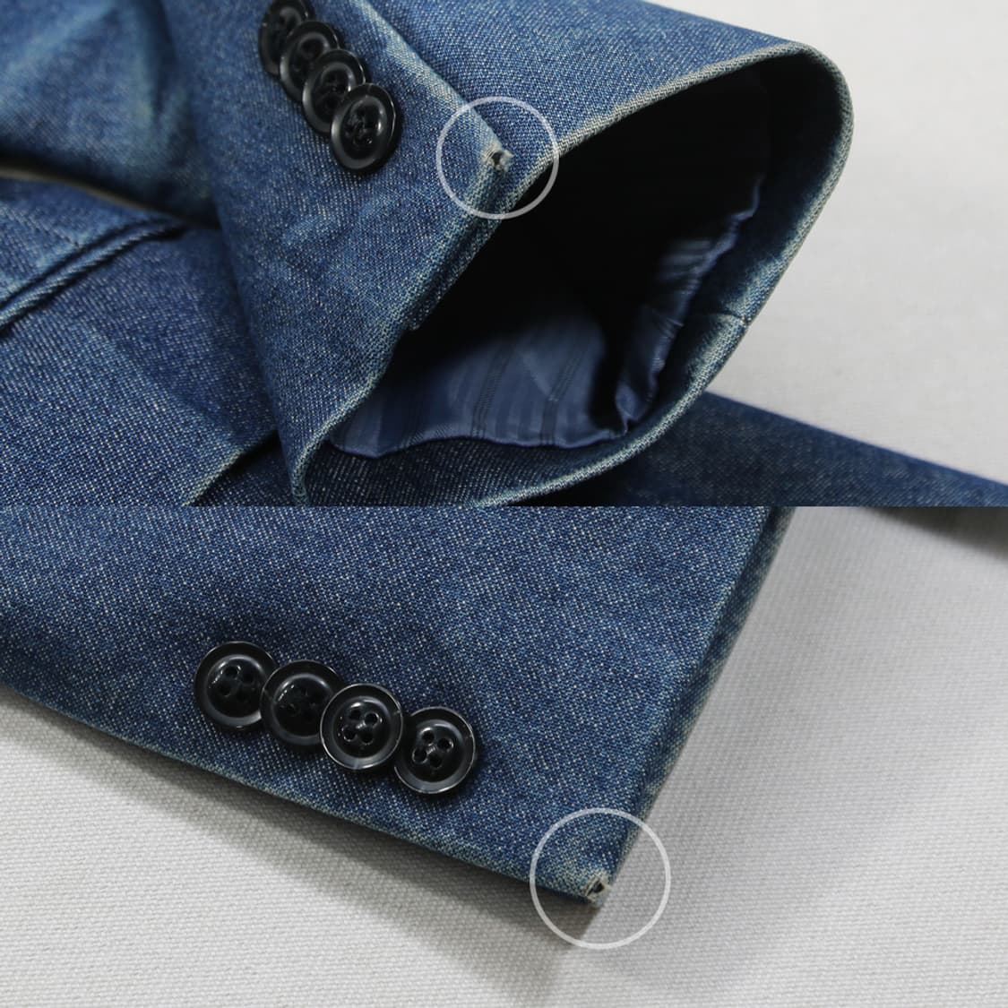 DAVID LAYER 데님 블레이져 (남성용 90-95) 상품이미지5