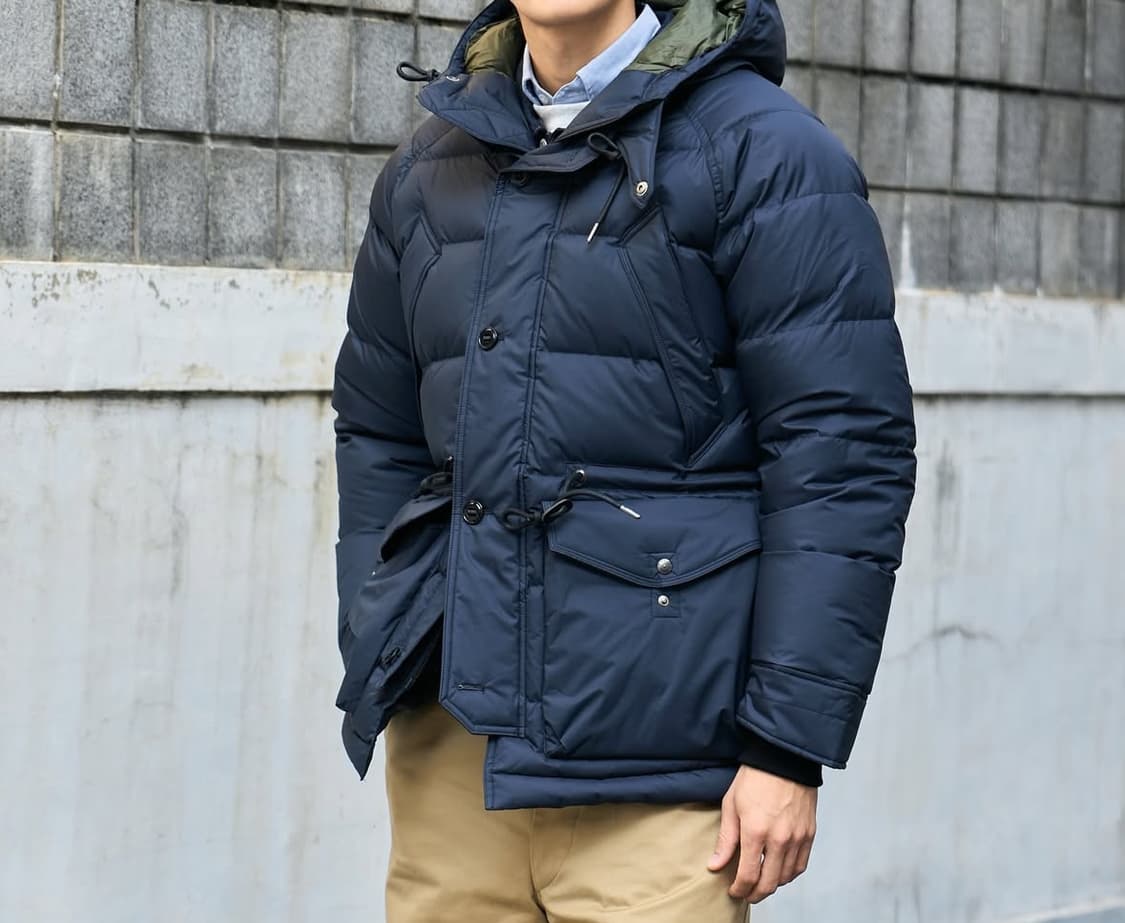 이스트로그 유틸리티 파카 네이비 M 상품이미지9