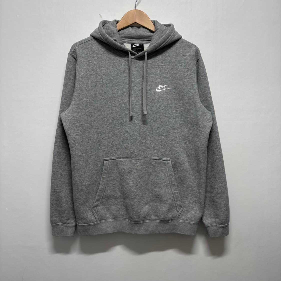 나이키 스우시 그레이 후드티 상품이미지1