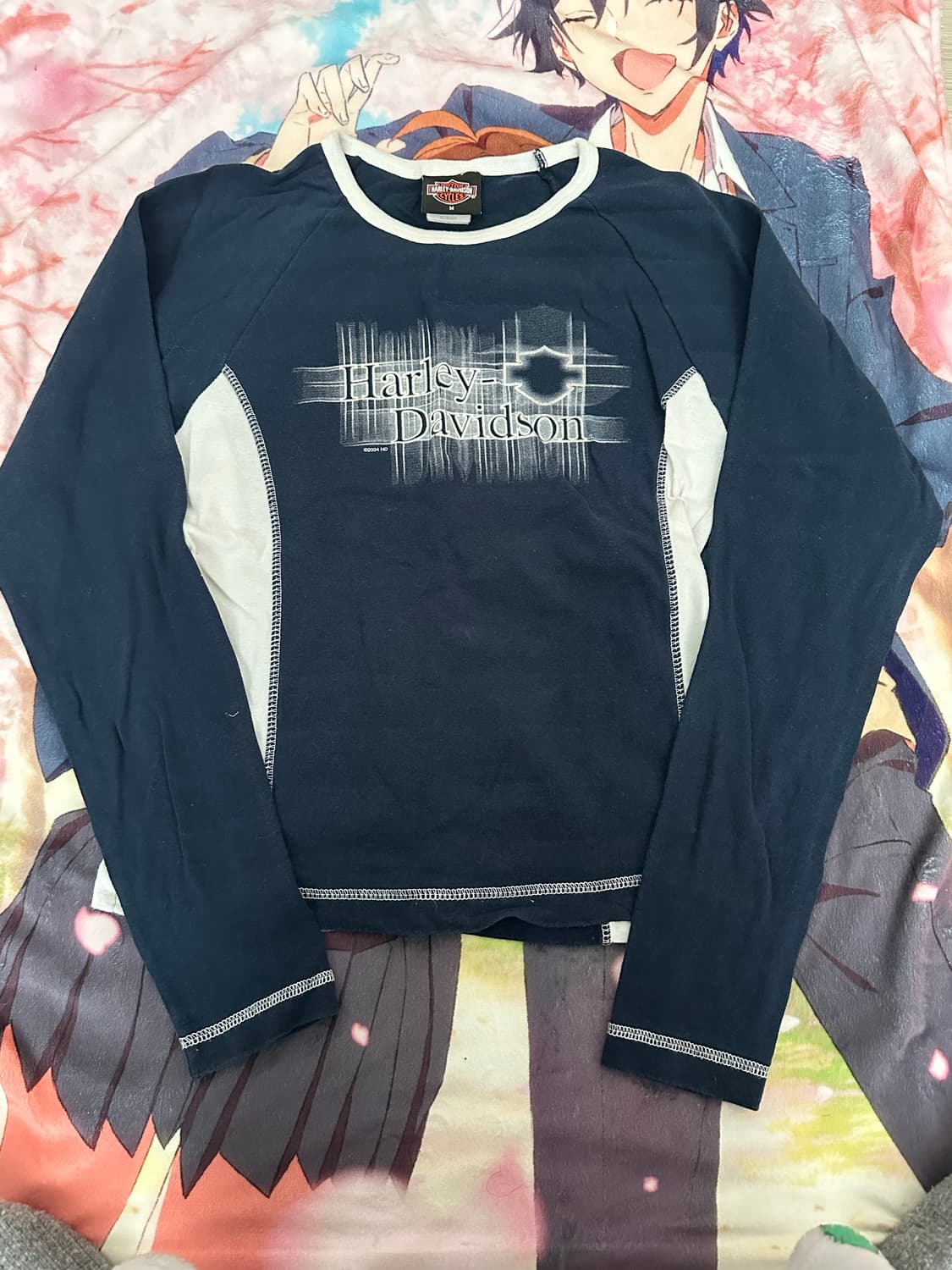 할리 데이비슨 여자 긴팔 쭉티 상품이미지1