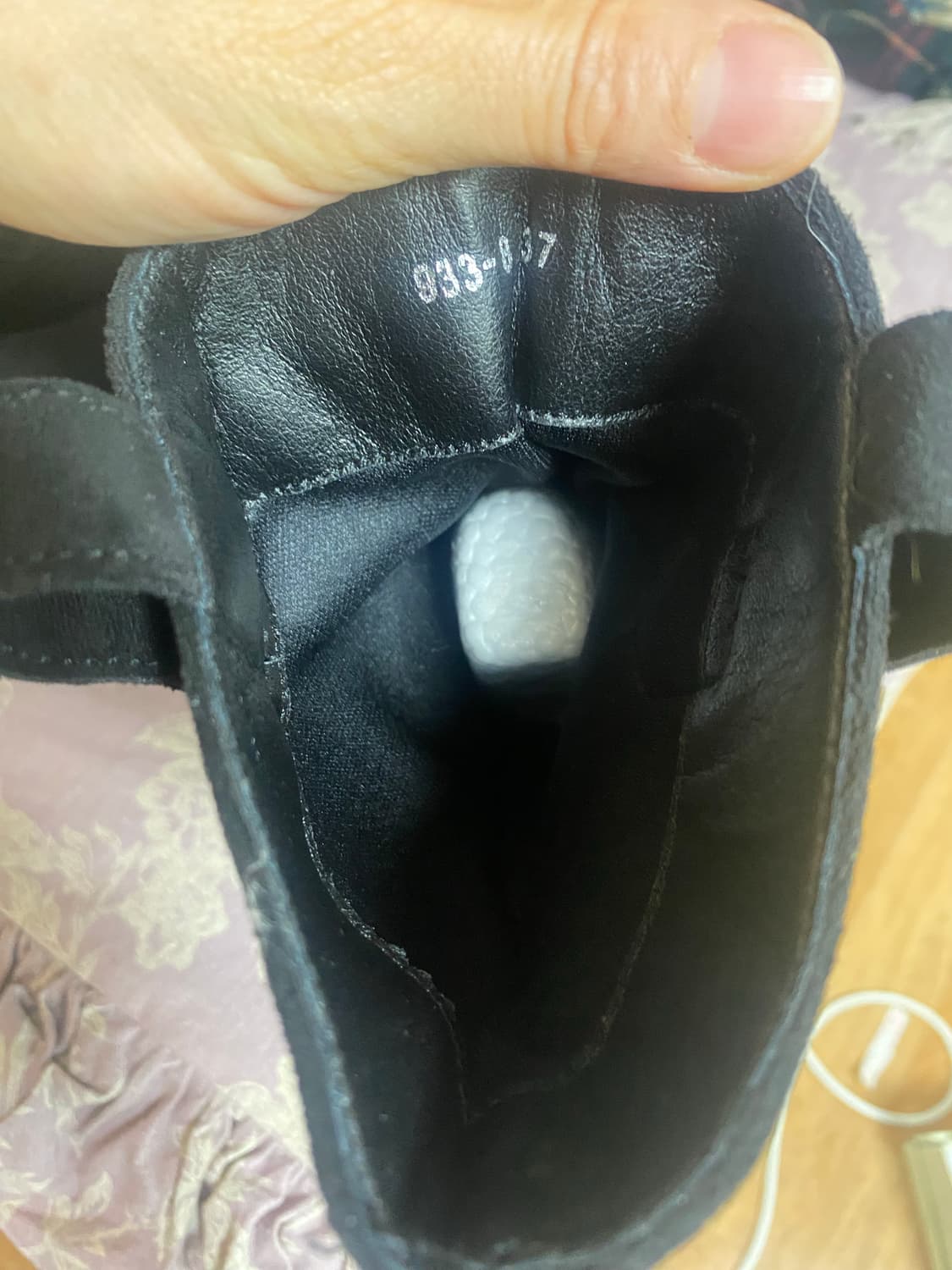 블랙 스웨이드 테슬 부츠 240(새상품) 상품이미지10