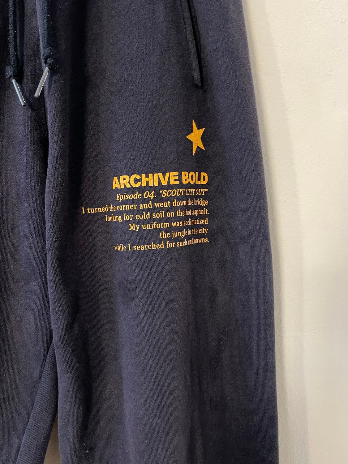 아카이브 볼드 조거 팬츠  상품이미지4