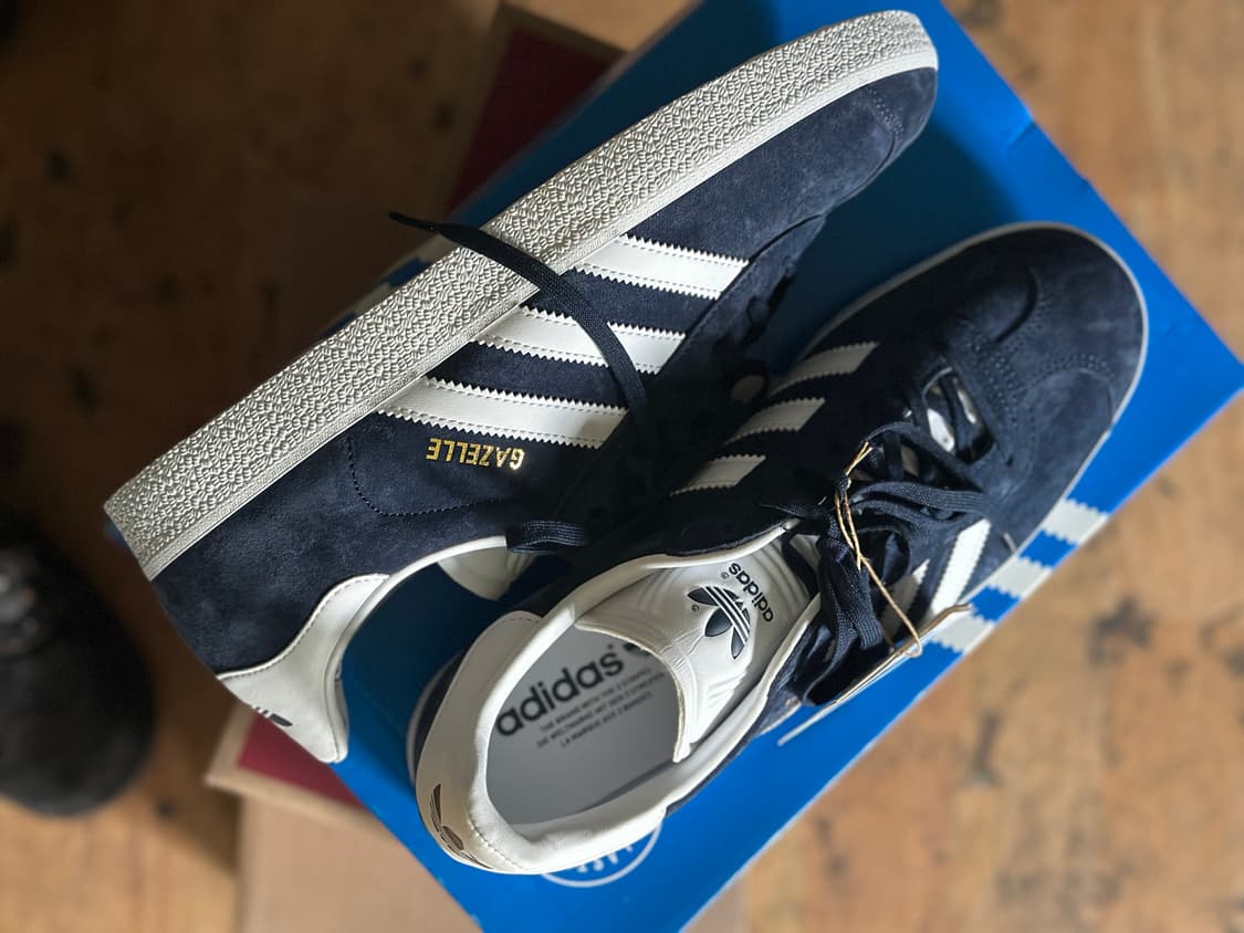 아디다스 가젤 오리지날 네이비 상품이미지3