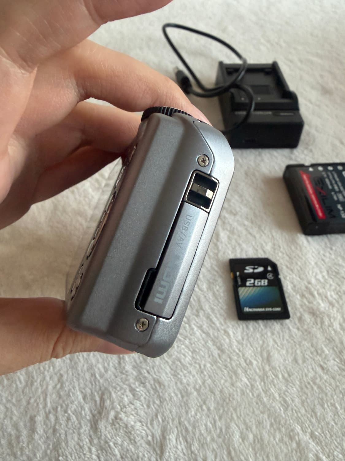 메이크업모드,작례o) 카시오 엑슬림 ZR400 그레이 실버 상품이미지4