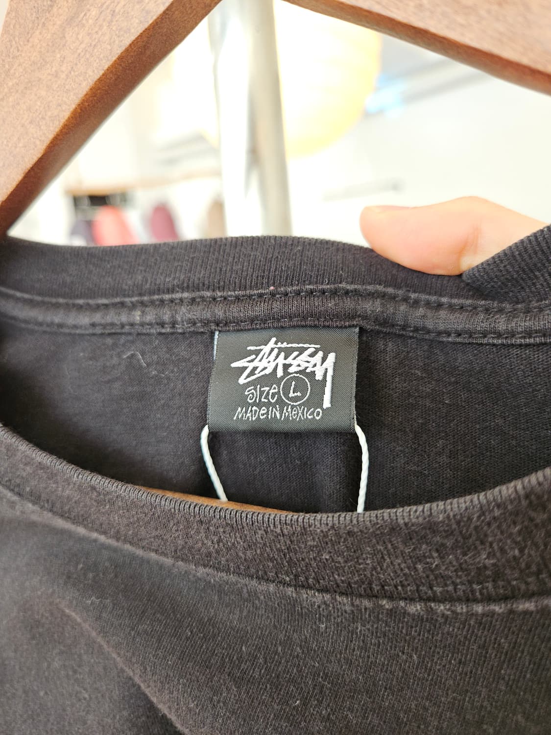 스투시 베이직 로고 티셔츠 상품이미지6