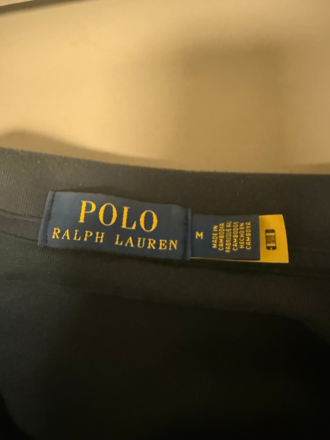 폴로 하프집업 맨투맨 네이비 상품이미지3