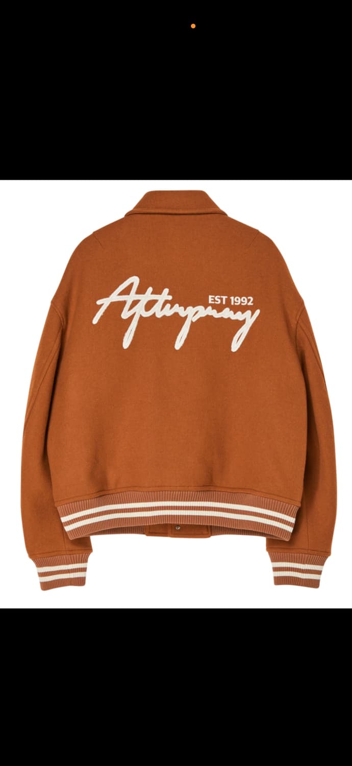 애프터프레이 웨스턴 테디 블루종 텐저린 상품이미지2