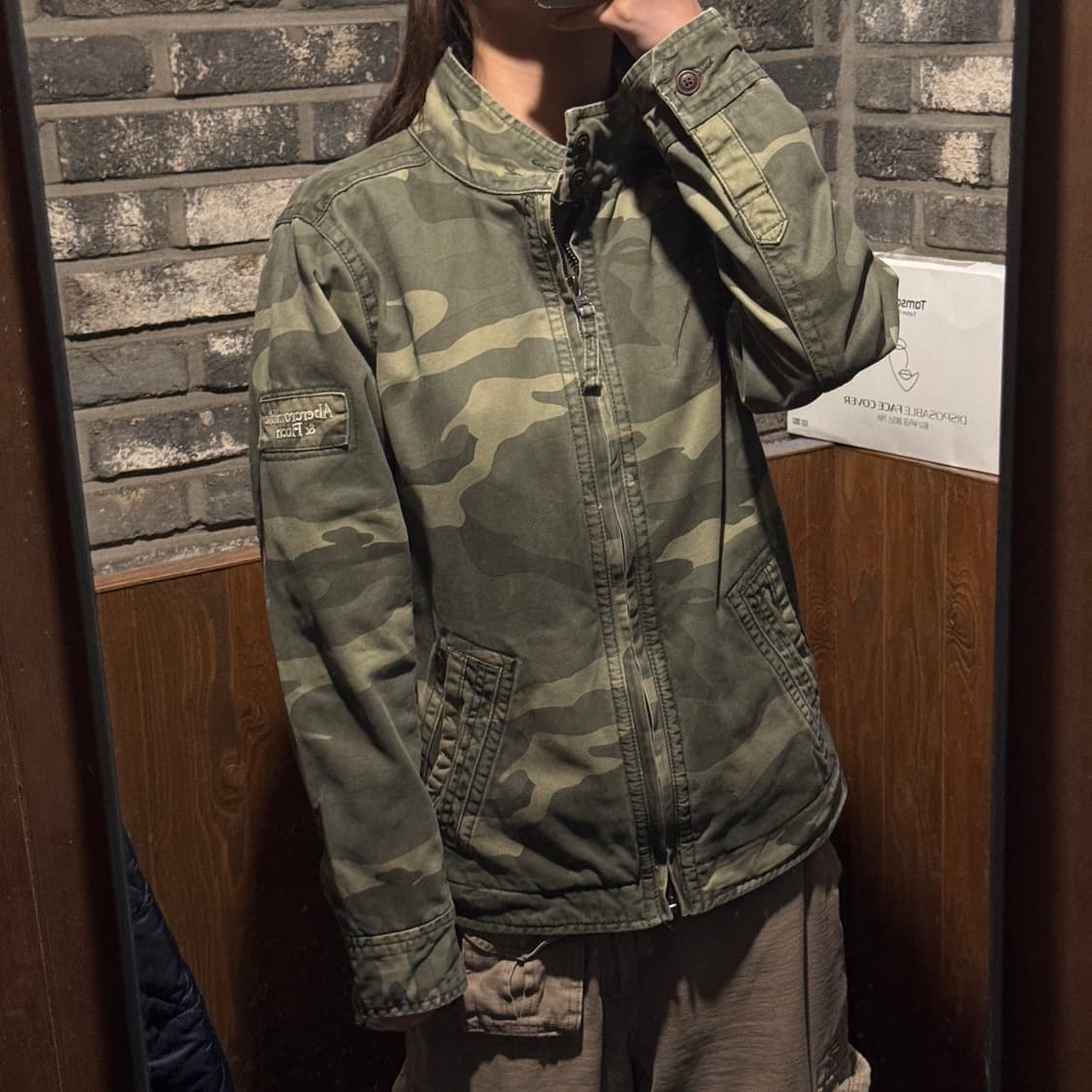 M) 아베크롬비 카모 플라쥬 자켓 상품이미지9