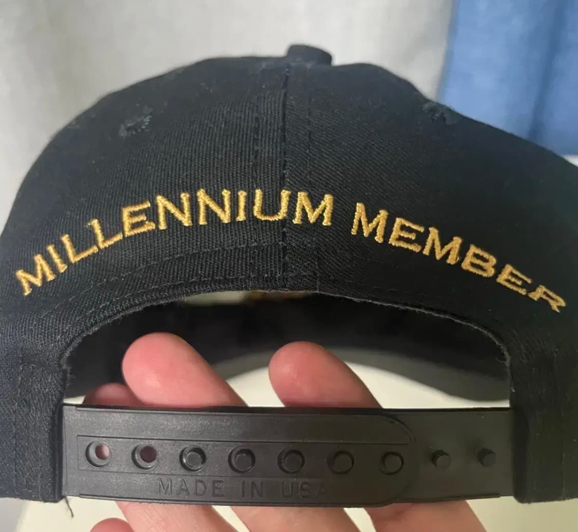 NRA 검정색 볼캡 모자(매티보이 캡) 상품이미지2