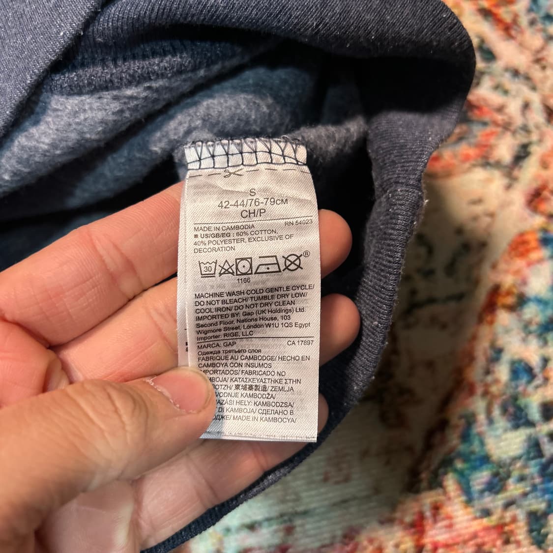 [L] GAP 아치로고 후드티 상품이미지3