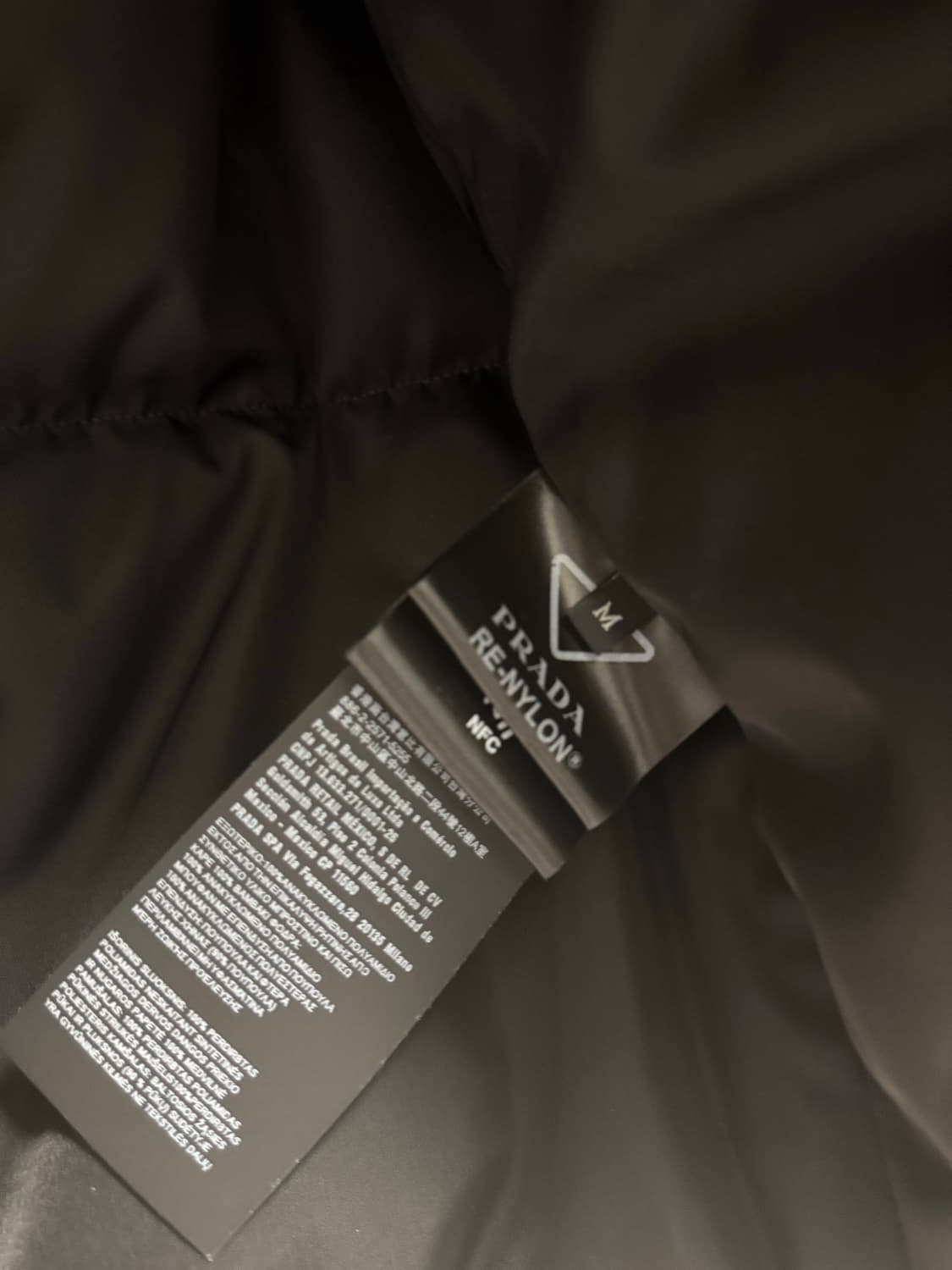 [m]프라다 리나일론 포켓 크롭 패딩 sgc584 상품이미지6