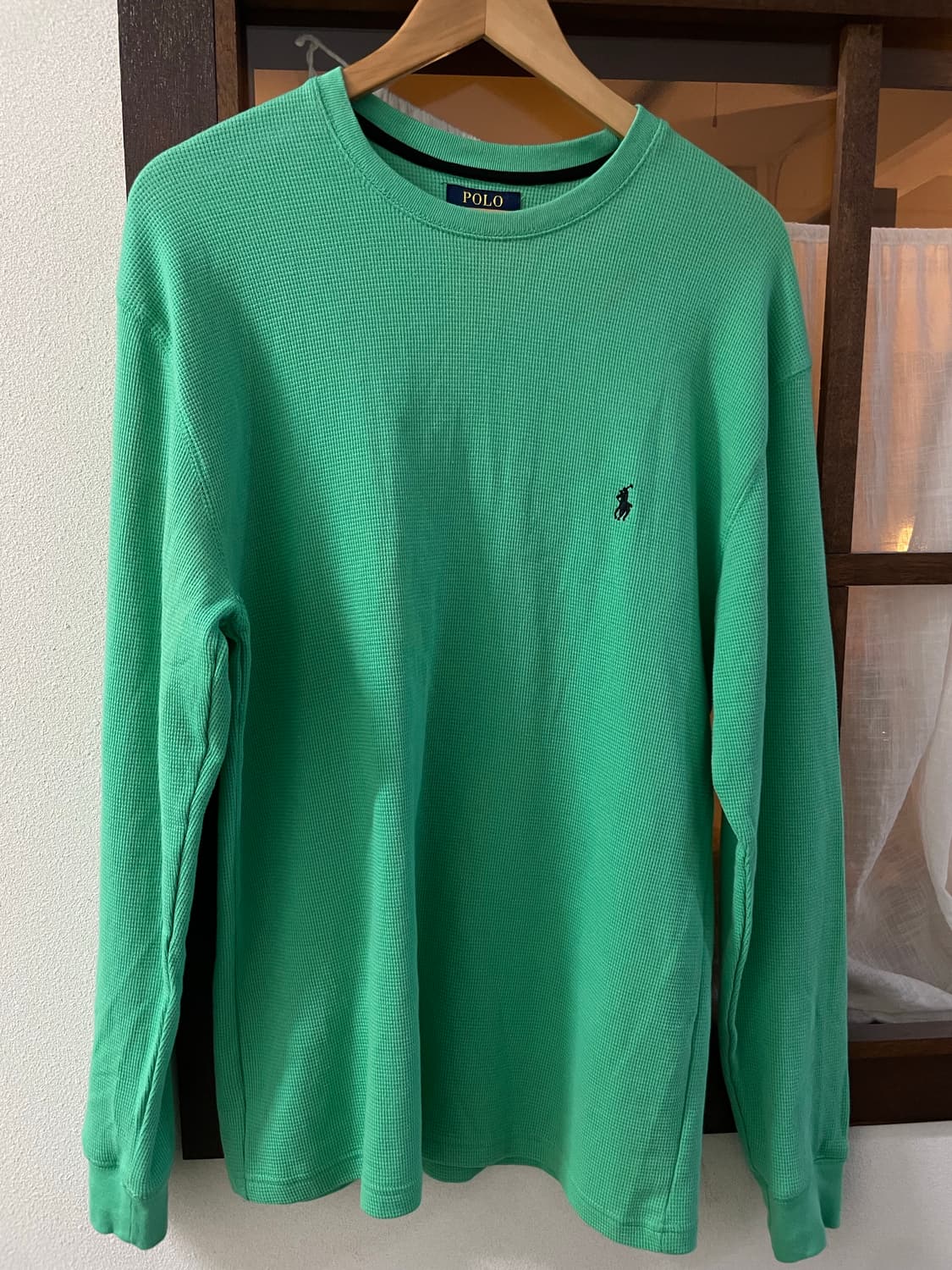 폴로 랄프로렌 써멀와플티셔츠  상품이미지1