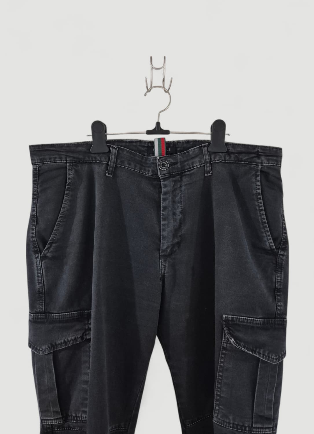 [XL]빠니깔레 이태리 가먼트다잉 카고팬츠 바지 상품이미지1