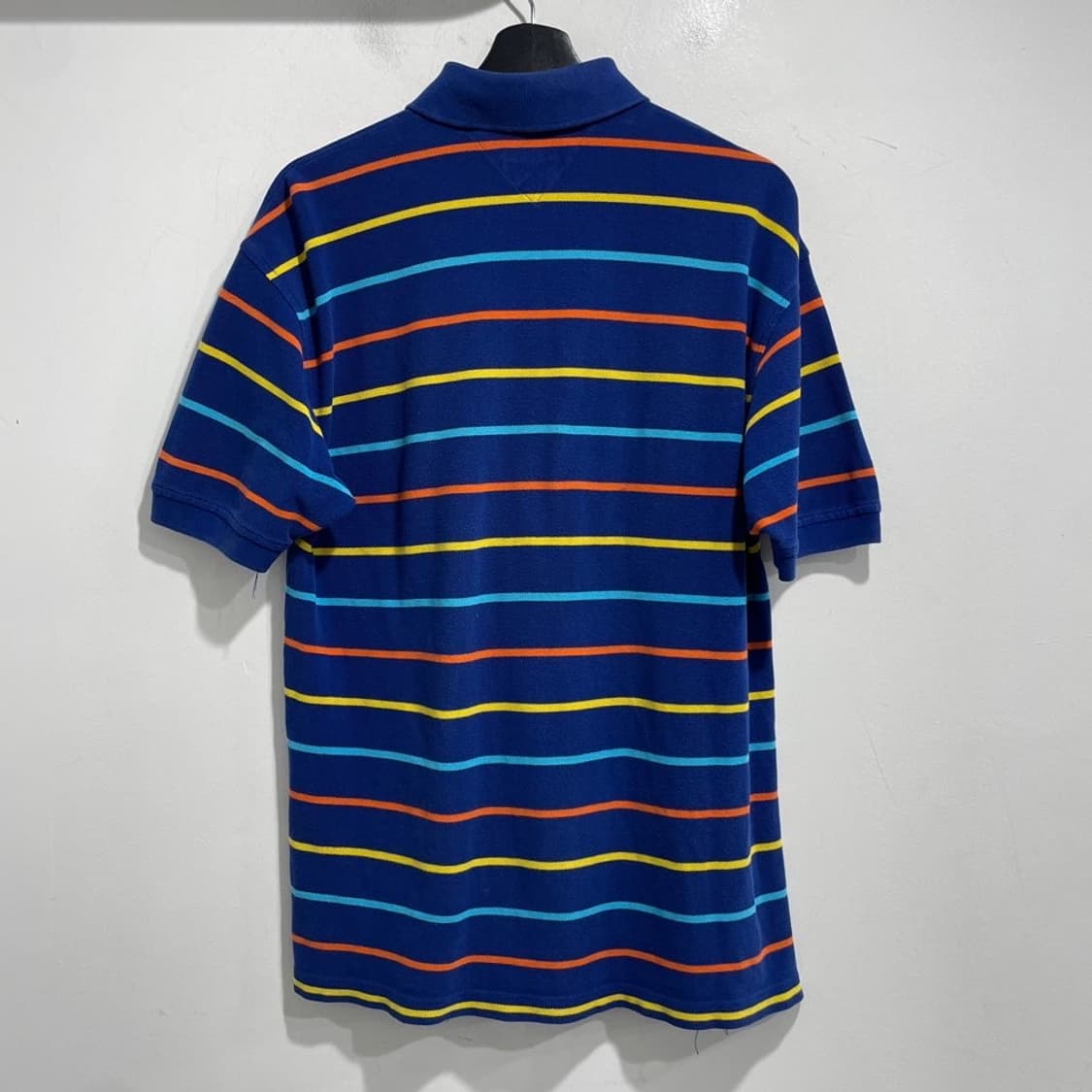 타미힐피거 스트라이프 반팔 카라티 상품이미지3