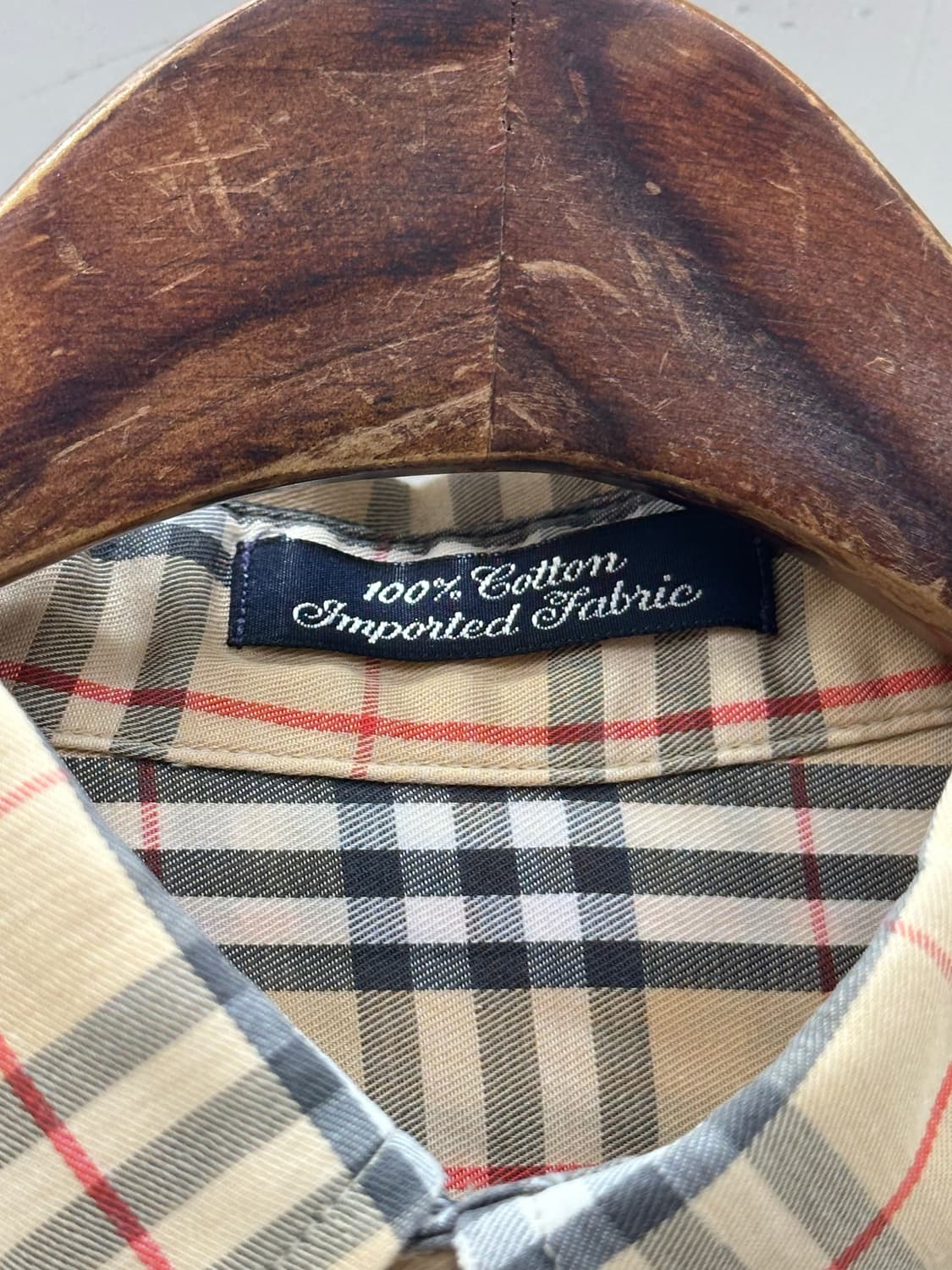 버버리 남성 체크 남방 상품이미지2