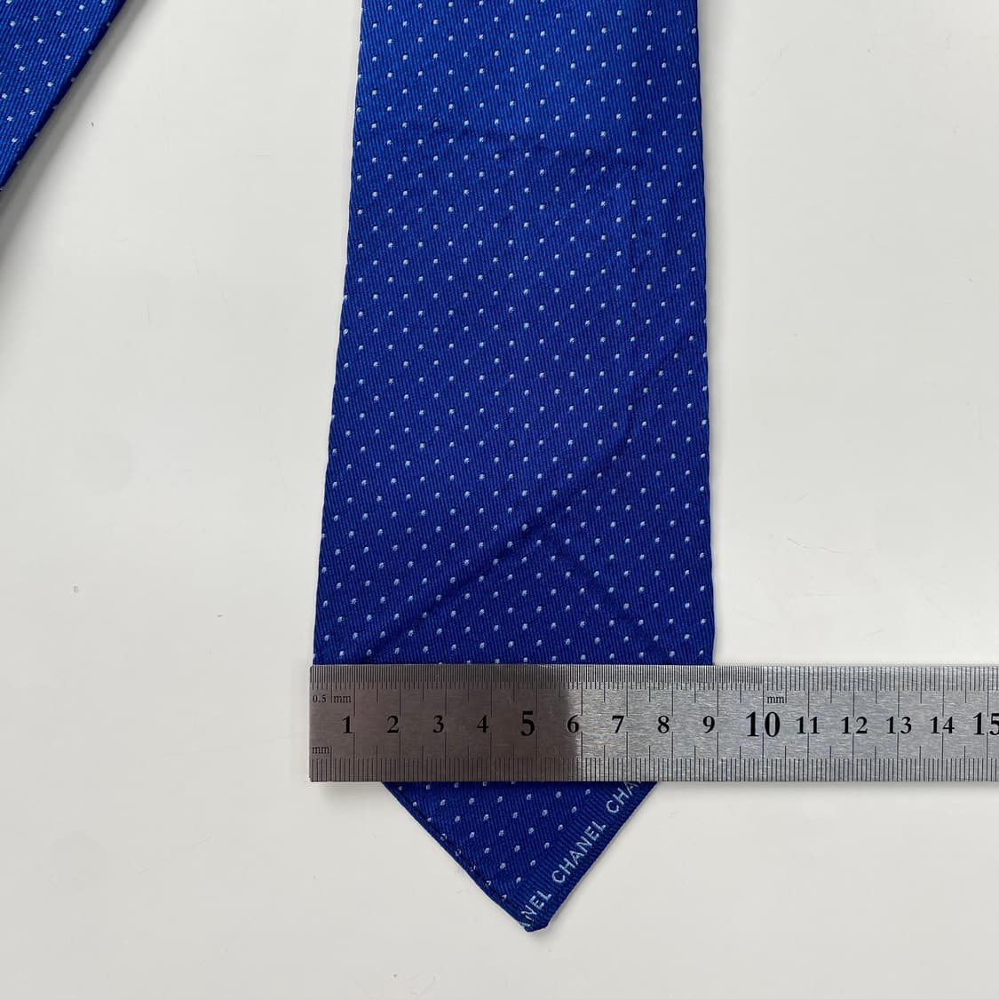 샤넬(CHANEL) 영문로고 명품 정품 넥타이 상품이미지8