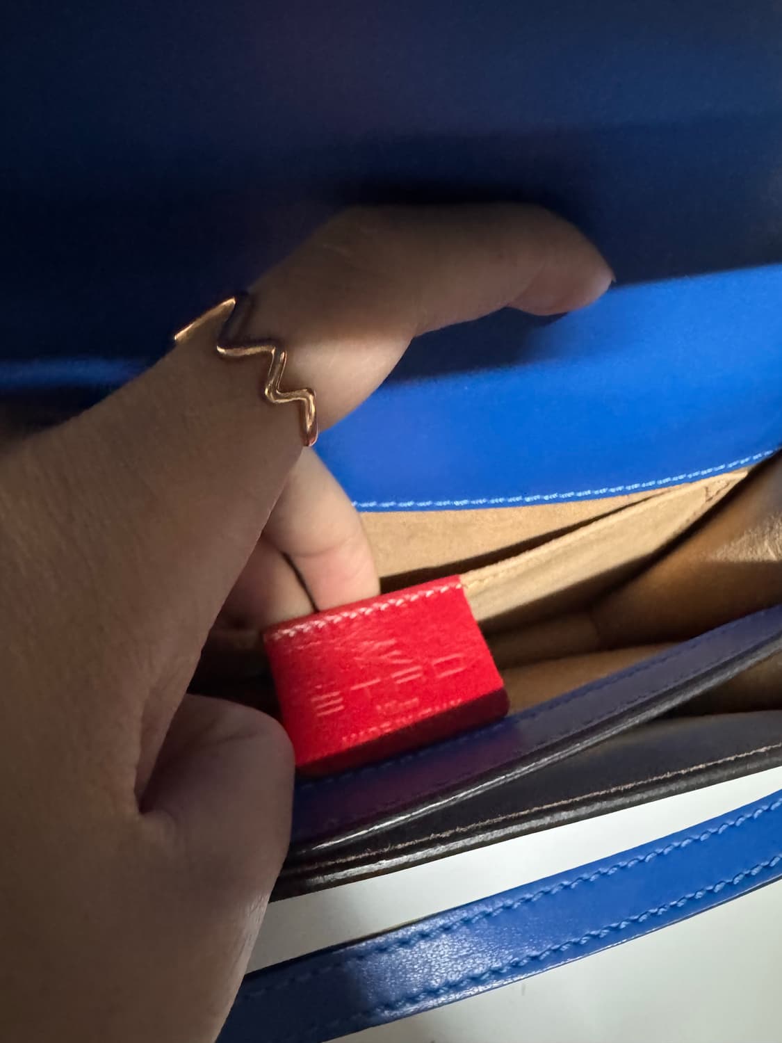 에트로 블루 크로스백 상품이미지9