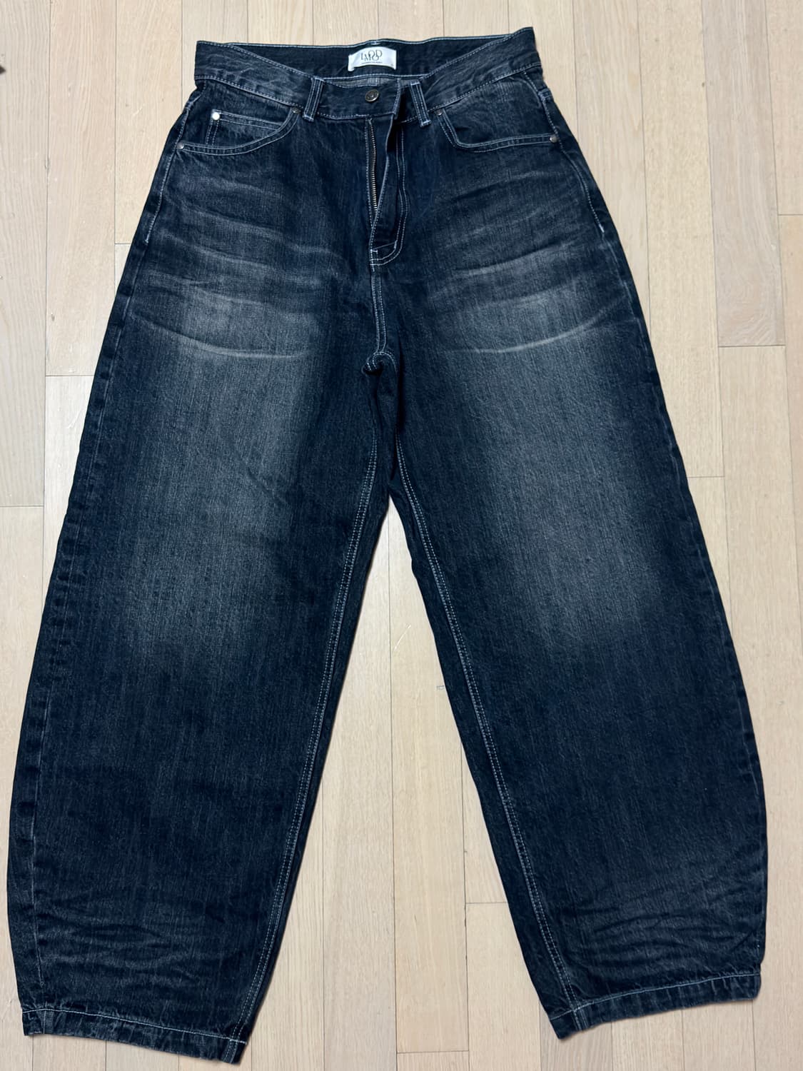 엘무드 / 써프 와이드팬츠 /다크블루 / 46 상품이미지3