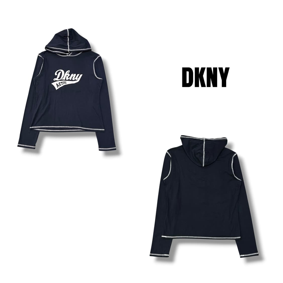  dkny 로고 후드티 y14089 상품이미지1
