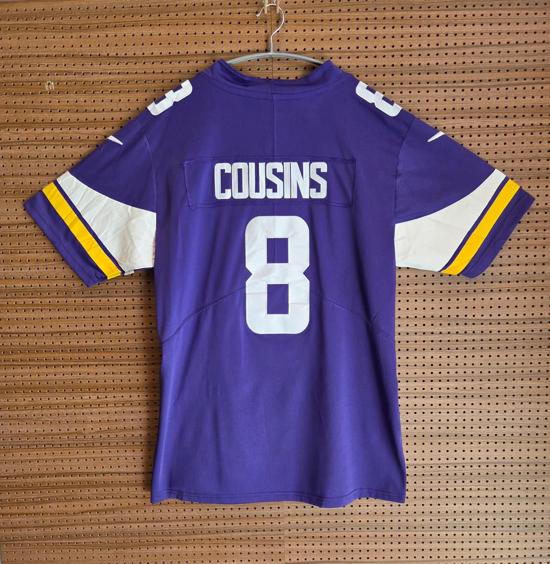 💜바이킹스 NFL 나이키 저지 (커즌스 No.8) 상태굳 상품이미지2