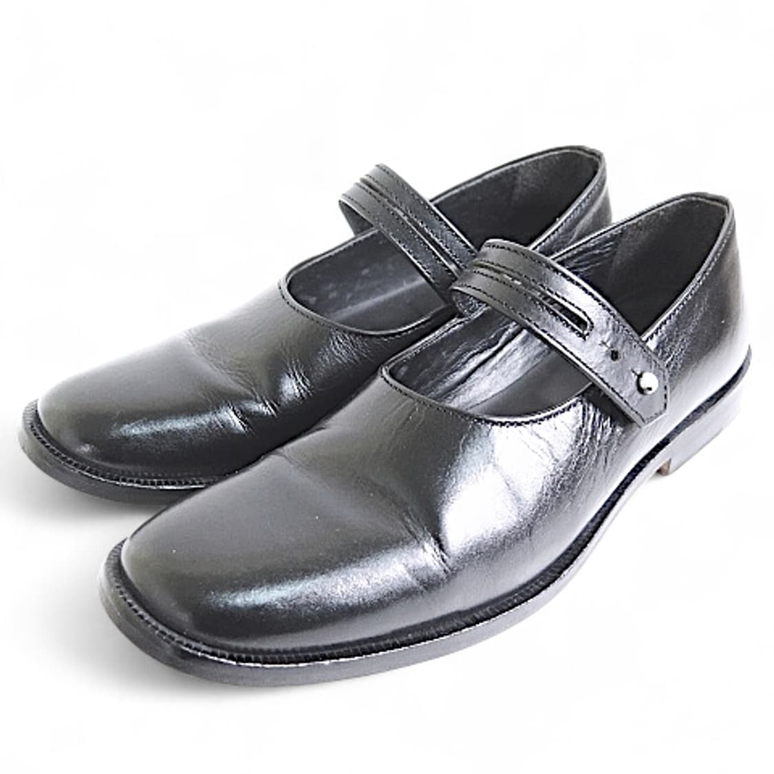 요지 야마모토 와이즈 가죽 스트랩 슈즈 레이디스 상품이미지1