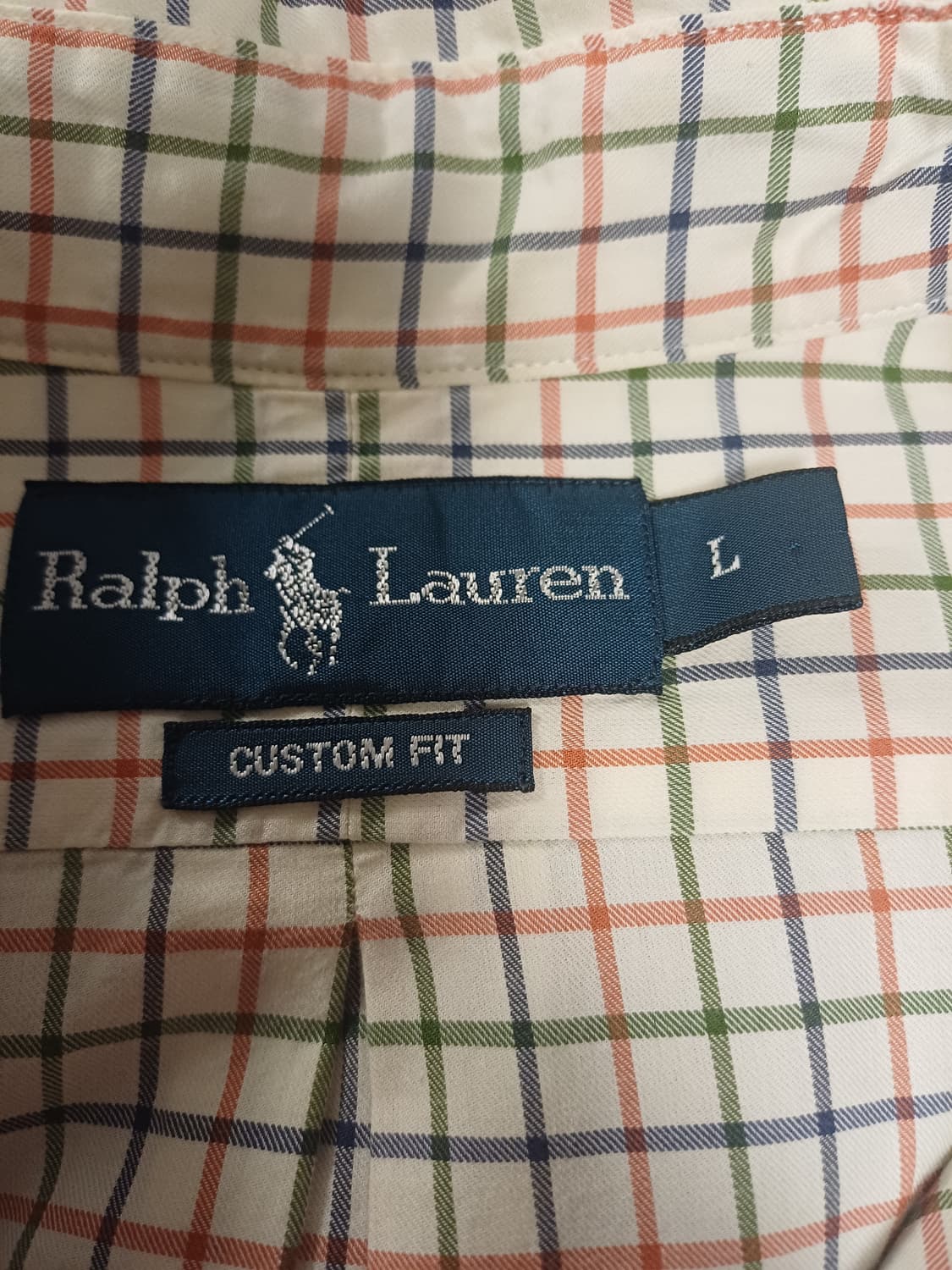 Polo Ralph Lauren Custom Fit Plaid Shirt 상품이미지4