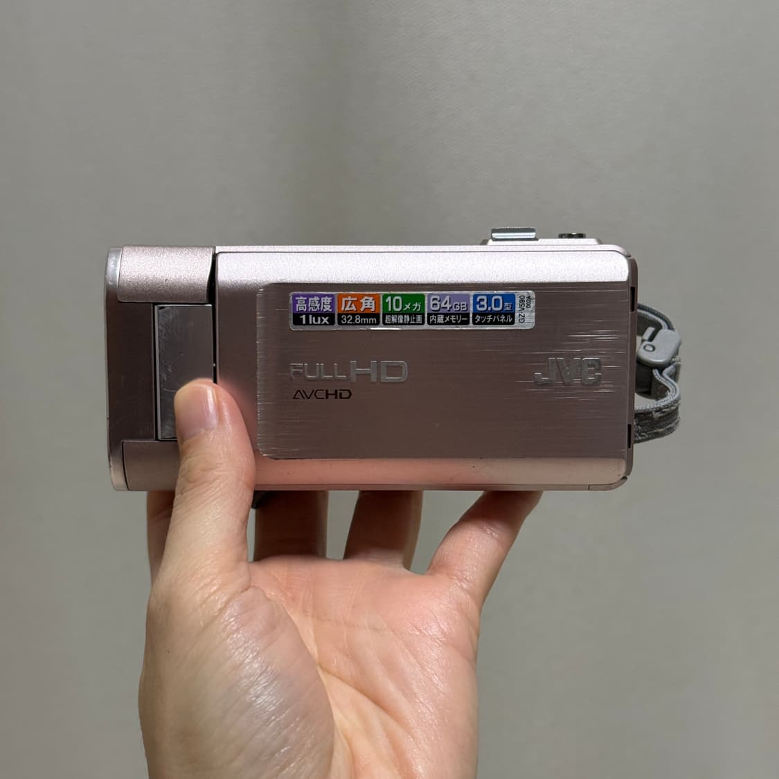 정크 jvc 부품 GZ V590 빅터 빈티지 jvc캠코더 핑크캠코더 디카 상품이미지1