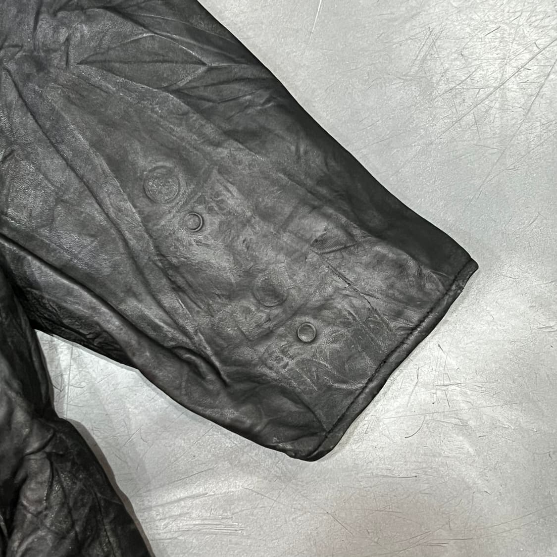  빈티지 리얼레더 자켓 y14976 상품이미지4