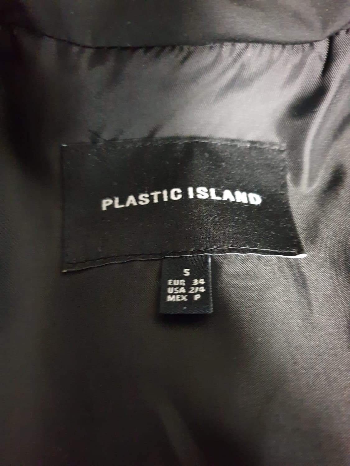 플라스틱아일랜드 폭스퍼 오리털 롱패딩 블랙 (S) 상품이미지3