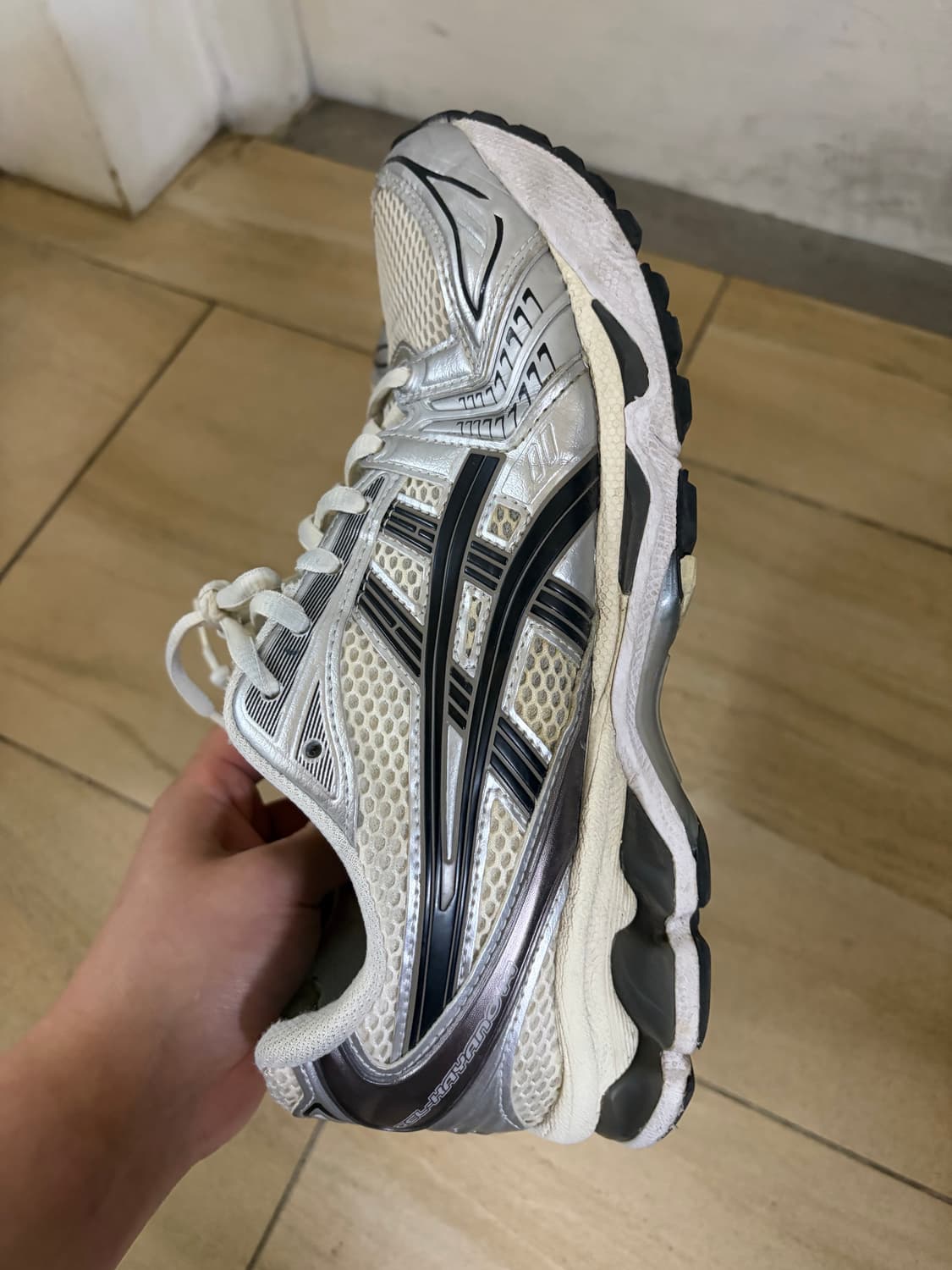 (260) 아식스 젤카야노 14 크림 블랙 상품이미지6